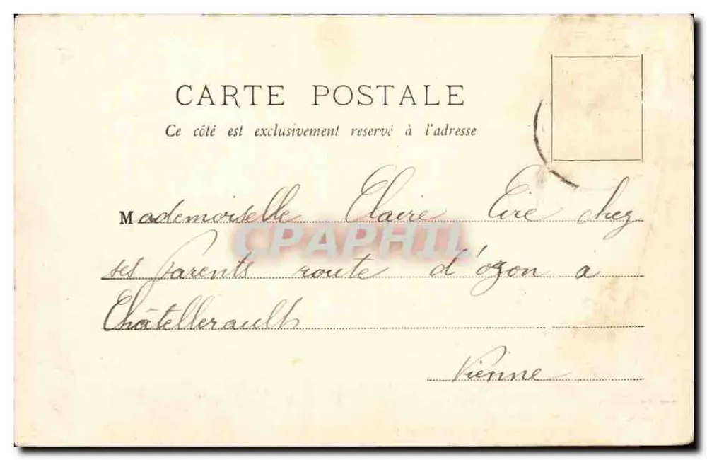 Cadillac-sur-Garonne — Allgemeiner Blick von Cérons — Henry Guillier, 31, 42 bis und 44, rue Fonneuve - Libourne - Rückseite