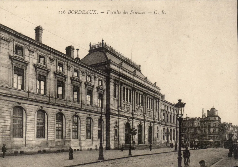 Bordeaux — Faculdade de Ciências — C. B. - Frente