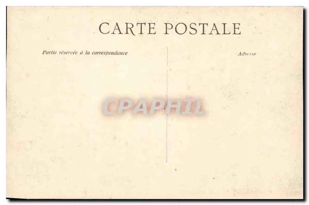 Bordeaux — Faculdade de Ciências — C. B. - Verso