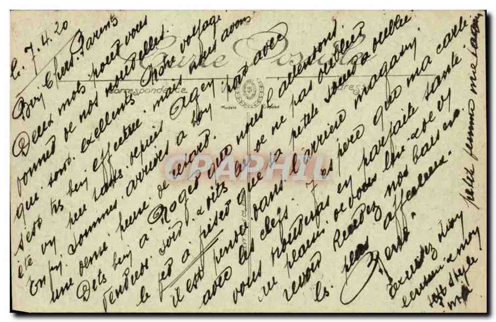 Bordeaux — Cours du Chapeau-Rouge — Selma & Cie, n°139 - Verso