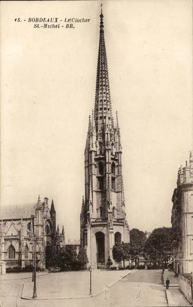 Bordeaux - A Torre de São Miguel - BR. - Bloc frères, Editores - Bordeaux - Frente