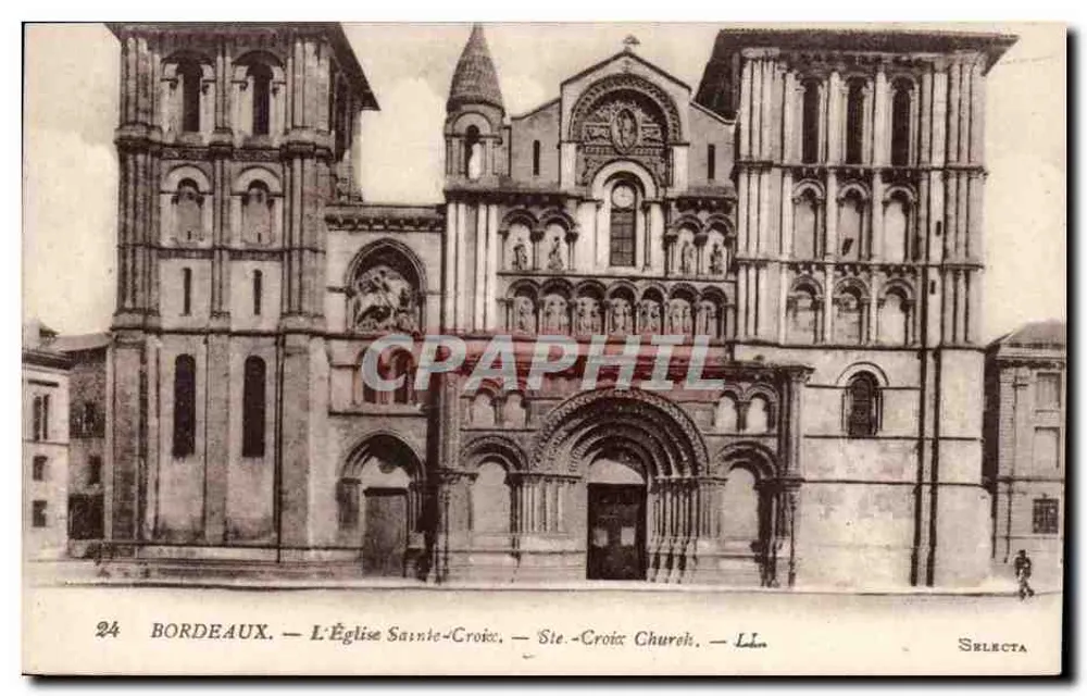 Bordeaux — De Kerk van Sint-Kruis — Selecta - Voorkant
