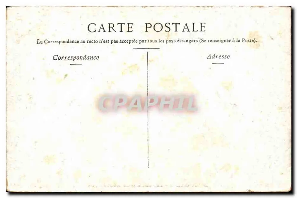 Bordeaux - As colunas rostrais — editor J. Streicher, n° 342 - Verso