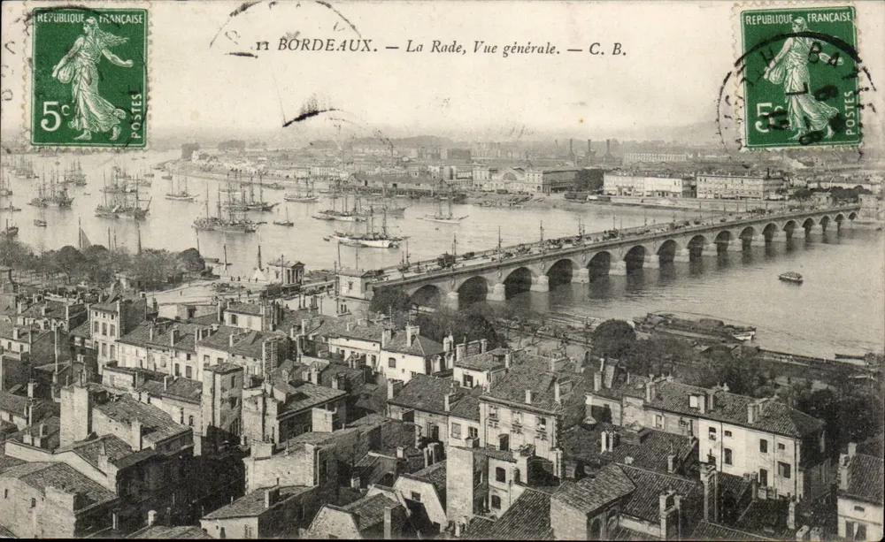 Bordeaux — Zatoka, Ogólny widok — C.B. - Awers