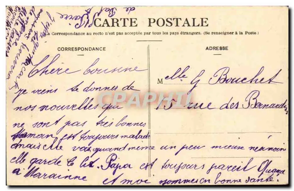 La Réole (Gironde) — Ehemaliges Benediktinerkloster — n° 357 - Rückseite