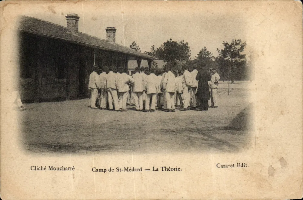 Camp de St-Médard — La Théorie — Caza-et Edit. - Vorderseite