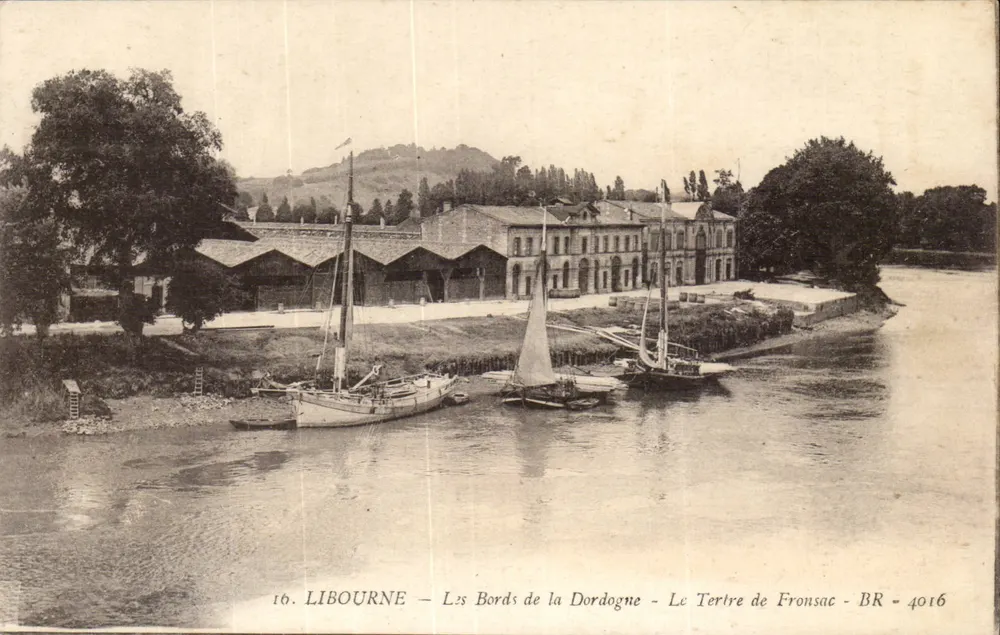 Libourne — Die Ufer der Dordogne — Le Tertre de Fronsac — BR - 4016 - Vorderseite