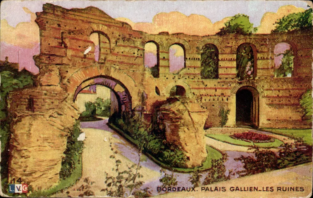 Bordeaux. Palais Gallien — Die Ruinen — L.V.C. n°14 - Vorderseite