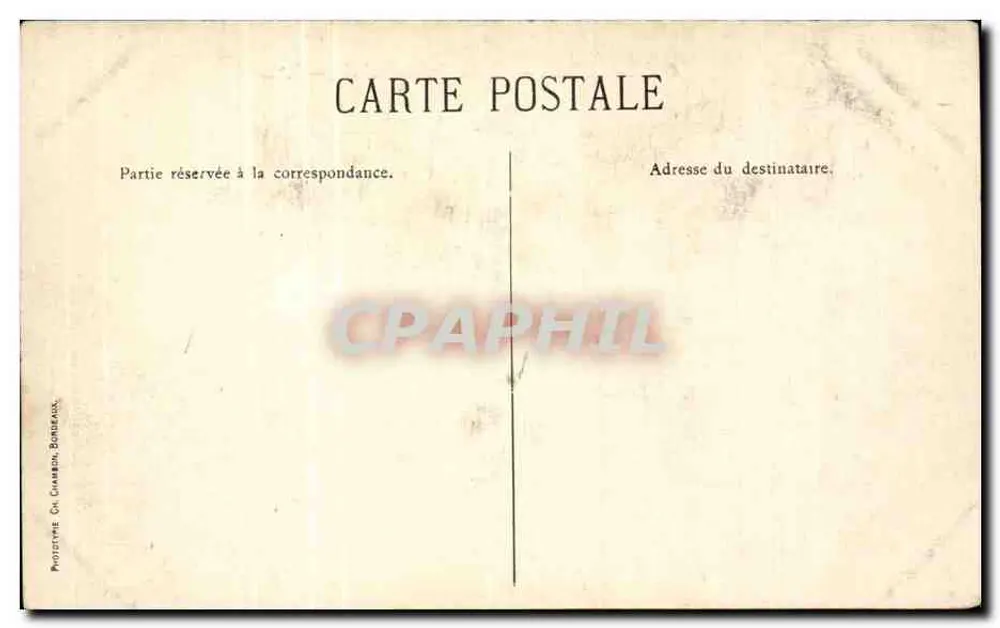 Bordeaux — Igreja de São Miguel — C. C. - Verso