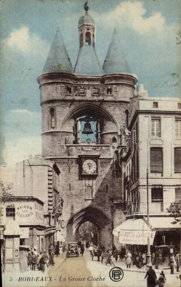 Bordeaux - A Grande Campanha — editor Maison Riquard, n°5 - Frente