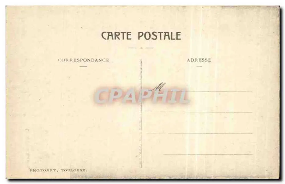 Bordeaux — A Grande Campana — Maison Riouard, n°105 - Verso