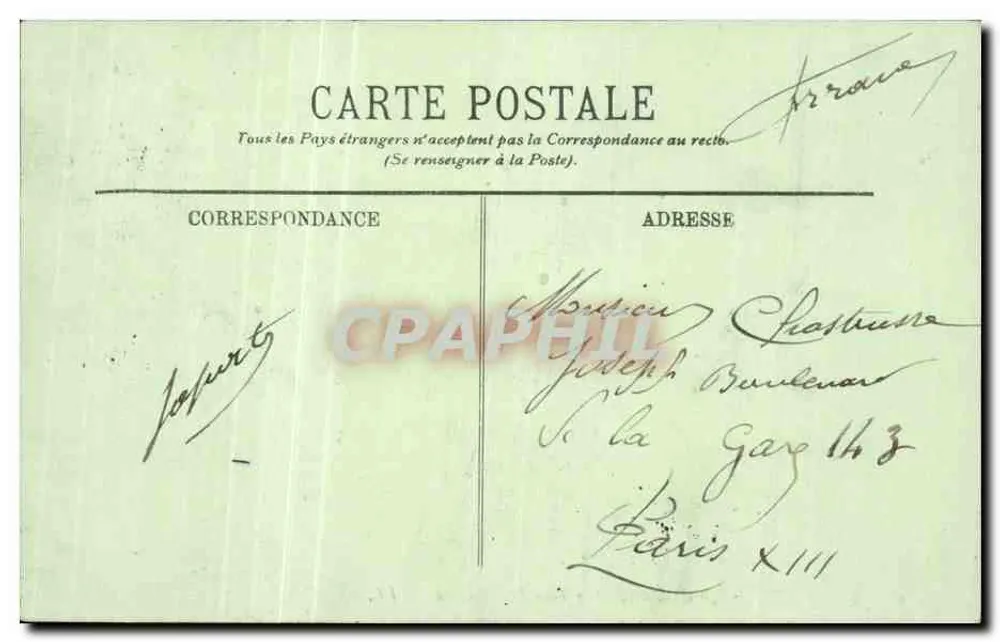 Bordeaux — Die Kathedrale und die Tour Pey-Berland — LL. - Rückseite