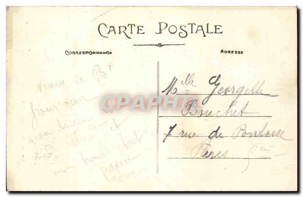 Bordeaux — As Colunas Rostrais — A.H. 84 - Verso