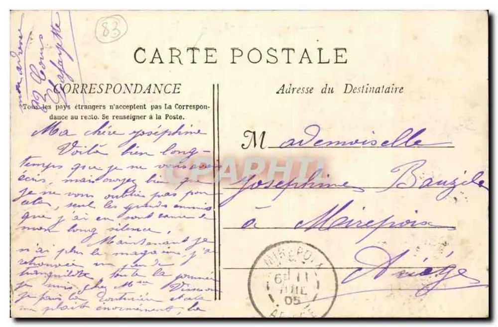 Toulon - Zug Côte d'Azur C.P.L.M. - Fahrt von Paris nach Nice in 12 Stunden - Edition du Petit Marseille, Toulon - Rückseite