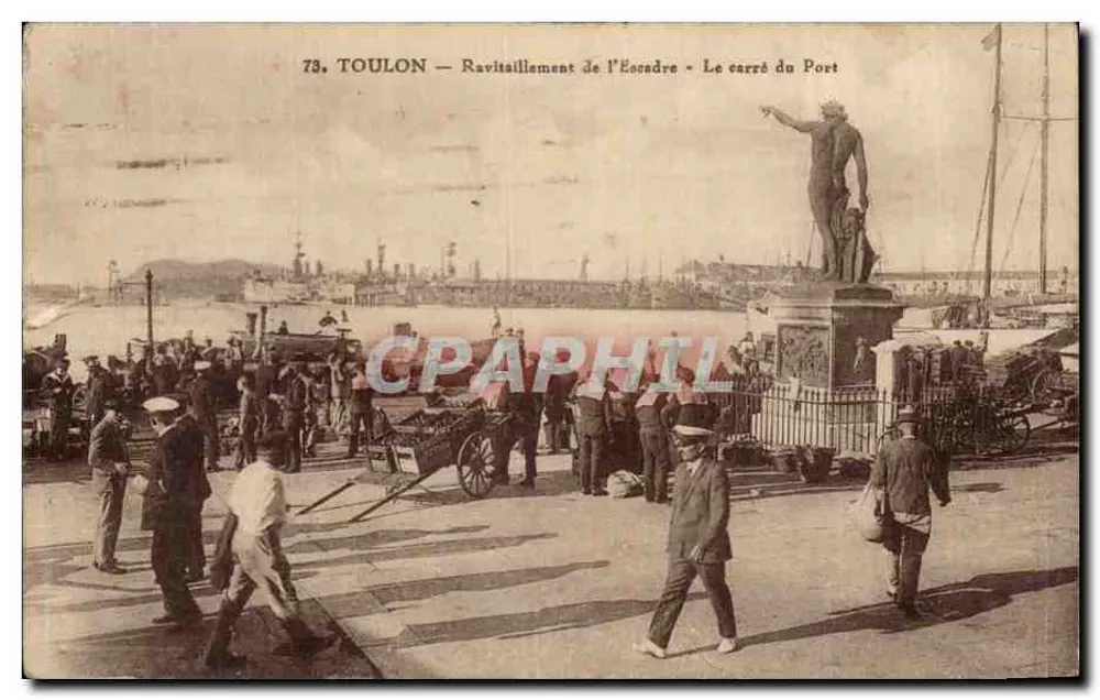 Toulon — Versorgung der Flotte - Der Hafenviertel - Vorderseite