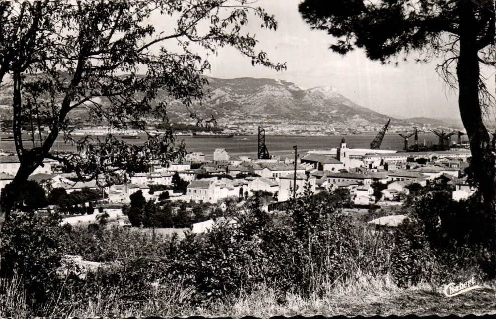 La Seyne-sur-Mer — Vista geral — Edições e clichês F. Chabert - Frente