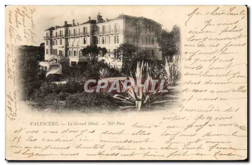 Valescure — Het Grand Hôtel — ND Phot - Voorkant