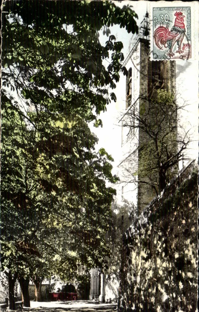 Bagnols-en-Forêt (Var) — Plaza de la Iglesia — Ediciones 'MAR' - Nice - Anverso