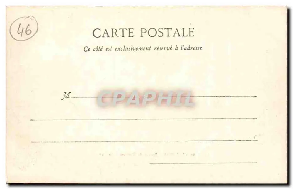 Lalinde - Ruínas do Castelo da Rue — V. Lelebvre, livreiro-editor, em Bergerac, n°32 - Verso