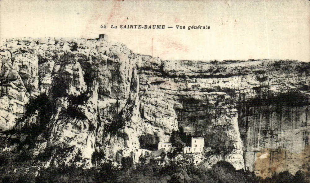 A Sainte-Baume — Vista geral — Editor desconhecido, n° 44 - Frente
