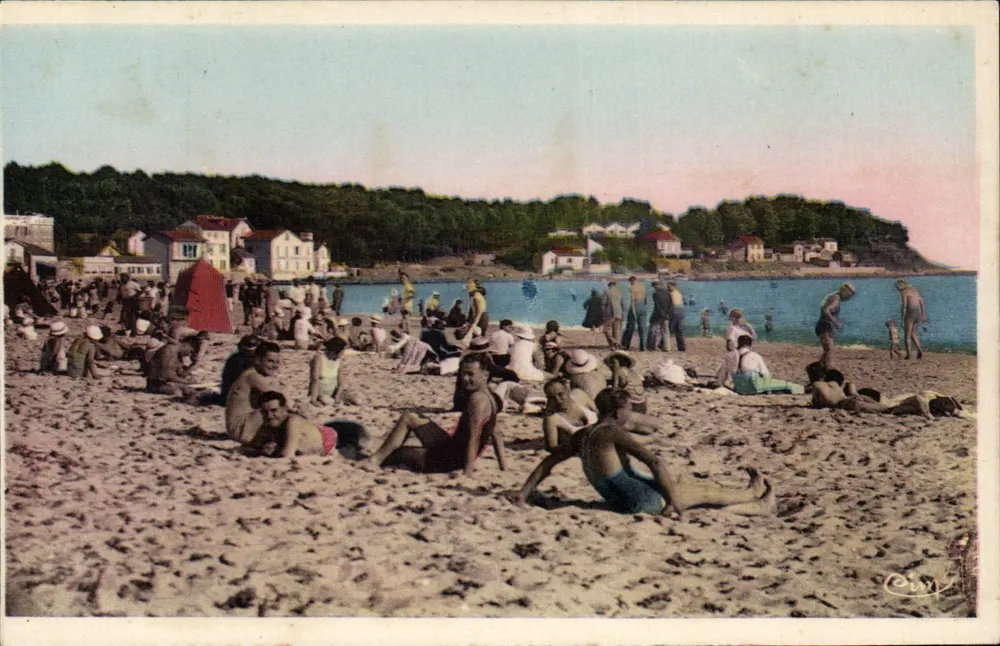Toulon — A Praia das Sablettes — Cubeter Imp. Macon - Frente