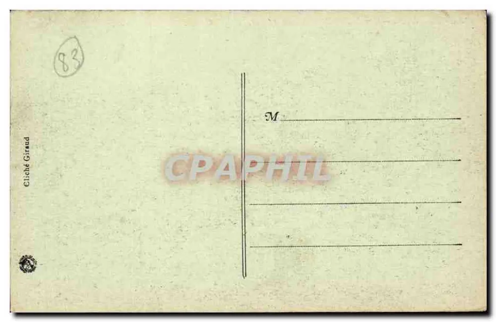 Toulon — Auf dem Boulevard du Littoral — G. M. — n°44 - Rückseite