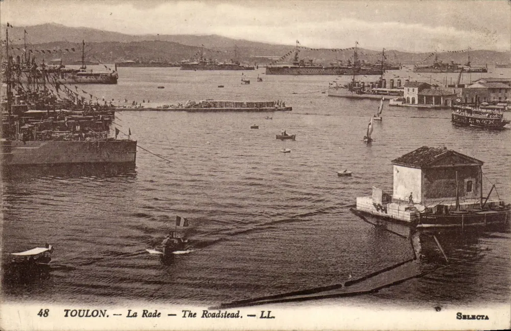 Toulon — A Baía — The Roadstead — LL. — Selecta - Frente