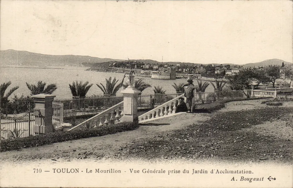 Toulon - Le Mourillon - Allgemeine Ansicht vom Jardin d'Acclimatation — A. Bougaut - Vorderseite
