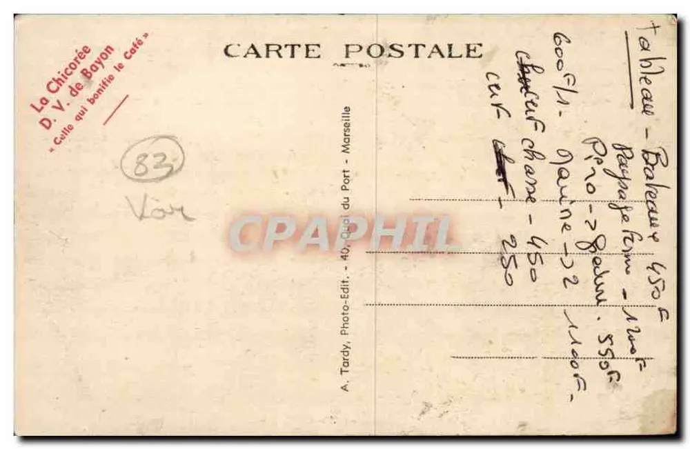 PLAN-d'AUPS-La-STE-BAUME (Var) — Hotel-Restaurant Chambon — Telefon N° 5 - Rewers