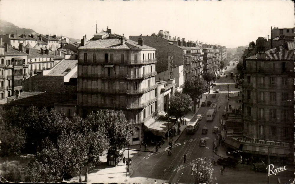 Vista da rua Carnot em Toulouse — editor Ryner - Frente