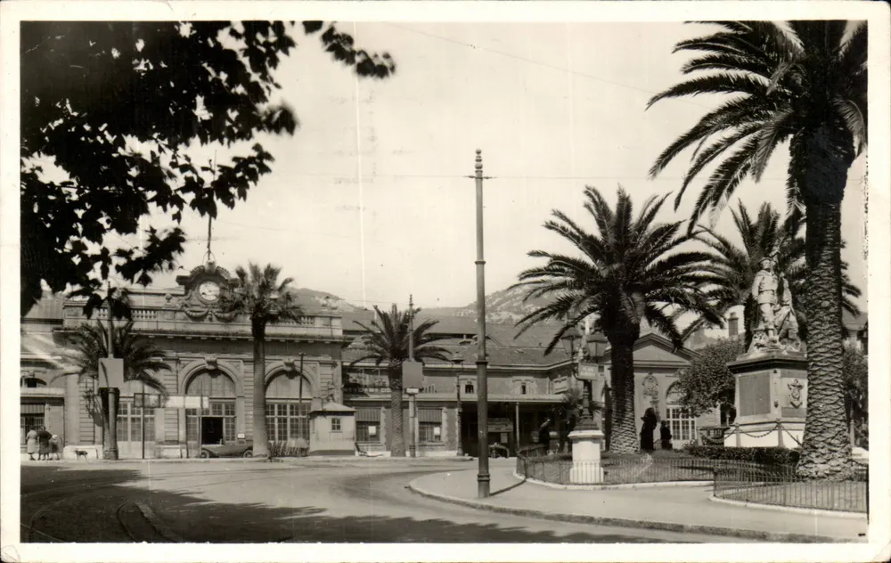 Toulon - A estação — Edição Picto-Topografia, n° 178 - Frente