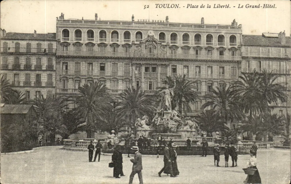 Toulon - Place de la Liberté - Das Grand-Hôtel - Vorderseite