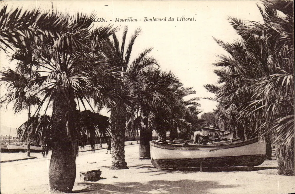 Toulon - Mourillon - Boulevard du Littoral — Verlag: Imp. D'Impressions Toulon Bar - Vorderseite