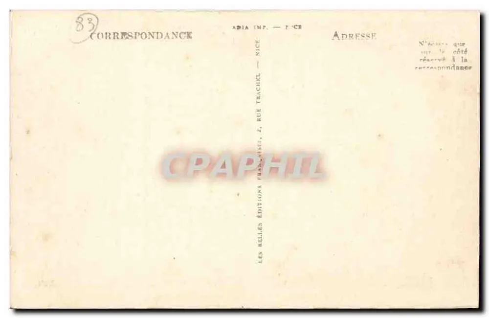 Hyères — Die Kapelle des Hermitages — LL - Rückseite