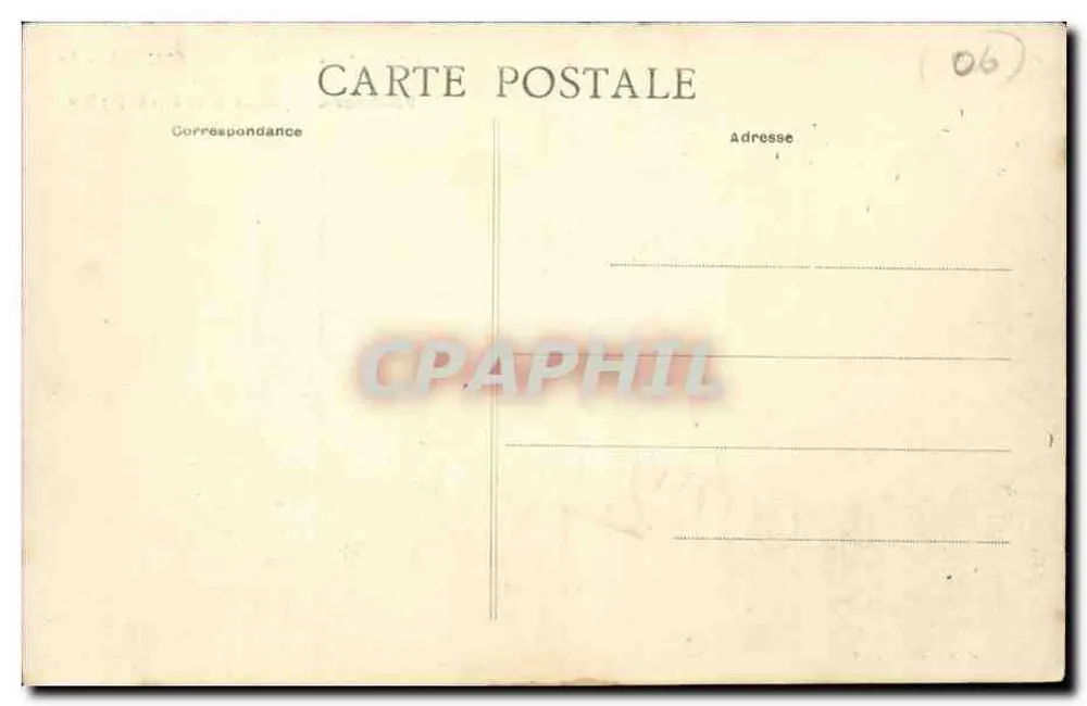 Saint-Raphaël — Casa Fechada — Residência de Alphonse Karr (1864-1890) — Edição De Coquart - Verso
