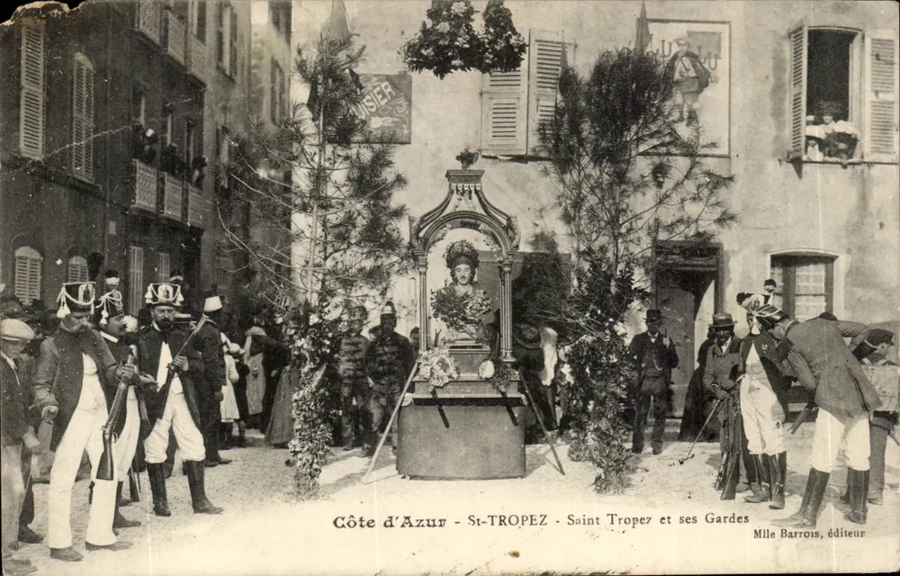 Saint Tropez - Saint Tropez e seus Guardas — Mile Barros, editor - Frente