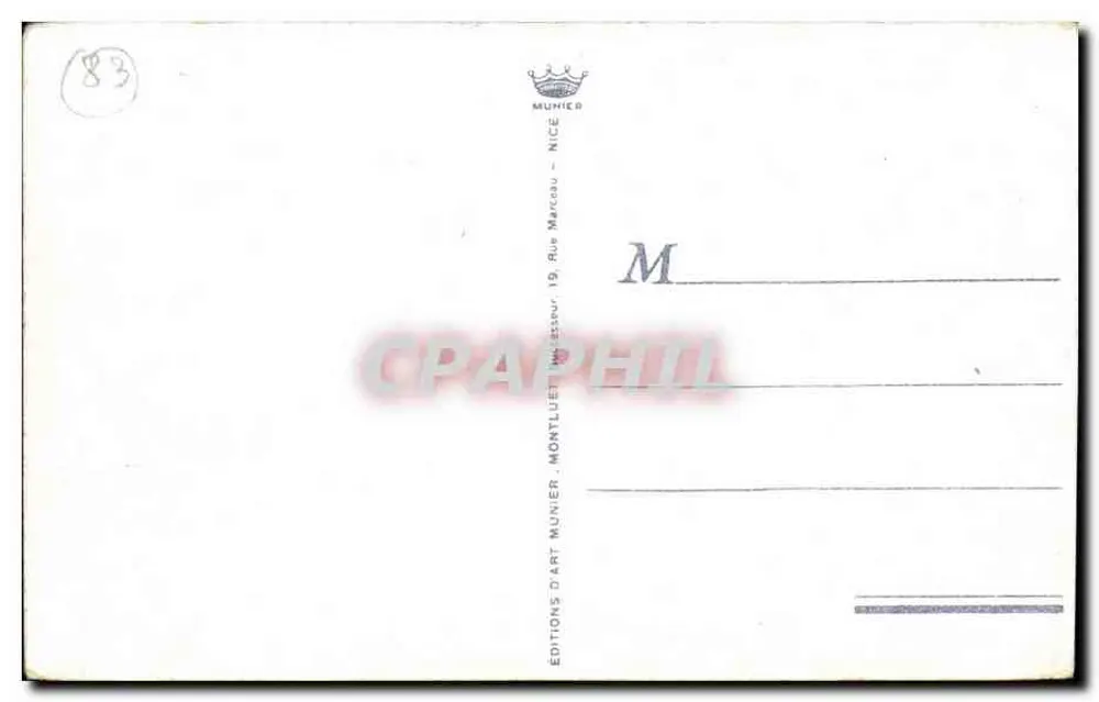 सेंट-राफाएल (वार) — फ्रेज़स पर पैनोरमा दृश्य — एडिशन्स मुनियर, निस - पीछे