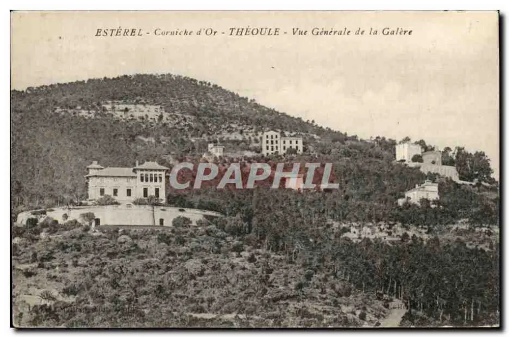 Estérel - Corniche d'Or - Théoule - Allgemeiner Blick auf die Galère - Vorderseite
