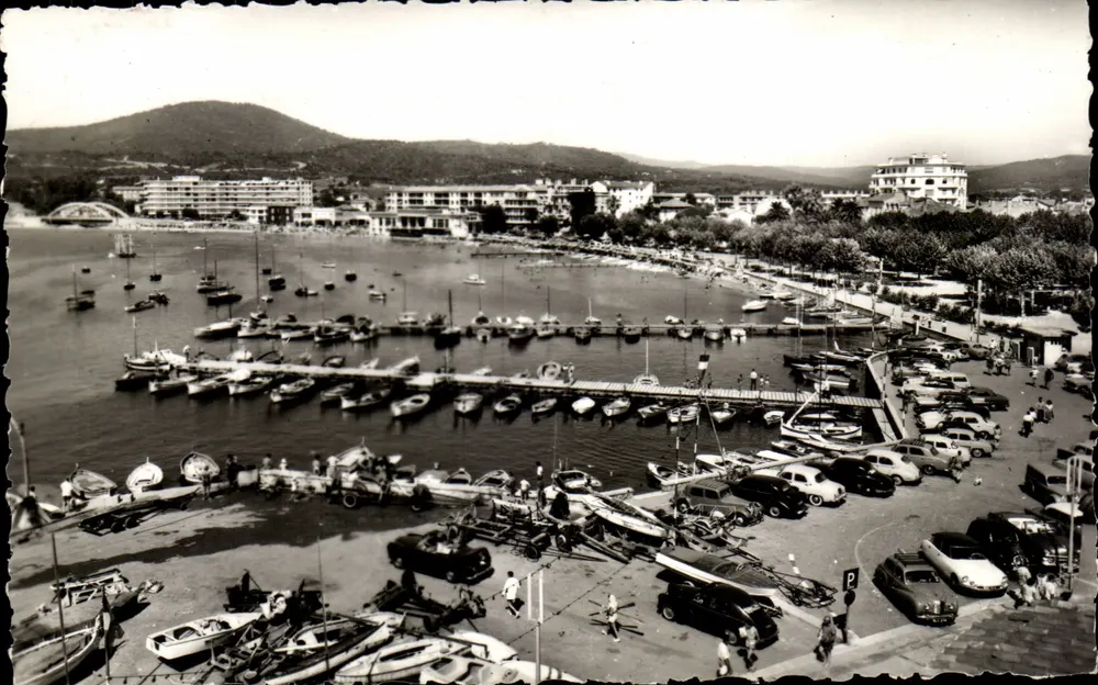 Port Sainte-Maxime — widok panoramiczny — Les Éditions Françaises, BN-31 - Awers