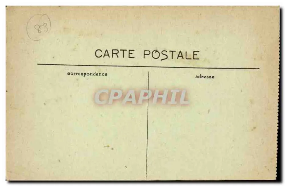 Toulon — Le Carré du Port — B.C. — Verlag B.C. n° 157 - Rückseite