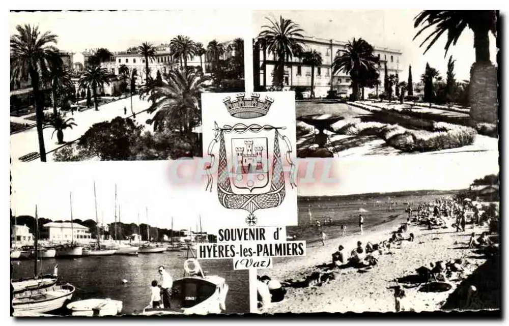 Hyères-les-Palmiers — Lembrança de Hyères-les-Palmiers (Vaz) — Imprensa Véritable - Frente