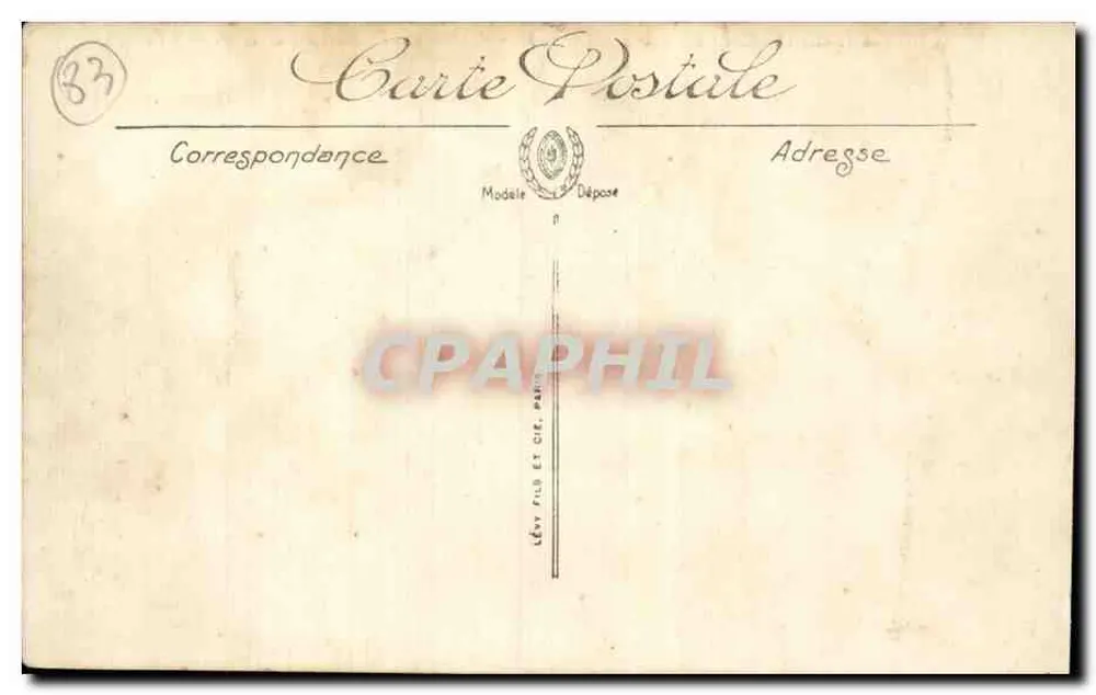 Saint-Raphaël — Der Land-Löwe und der Meer-Löwe von der Nice Straße gesehen — LL. - Rückseite