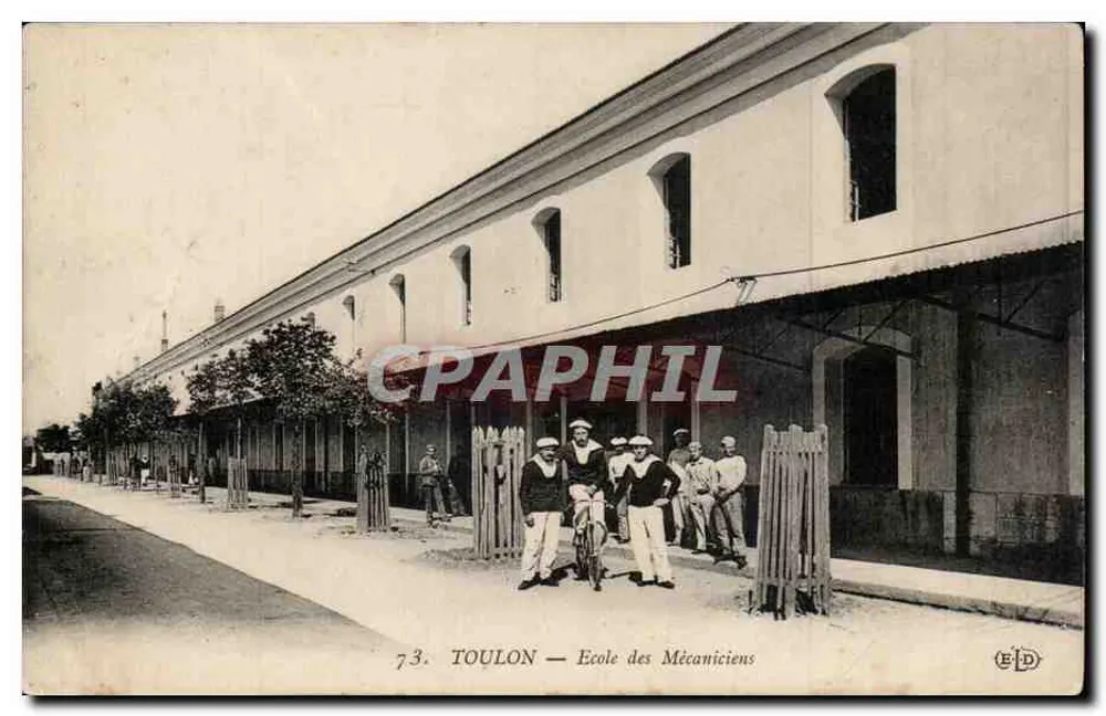 Toulon — Escola dos Mecânicos — E.P.D. - Frente