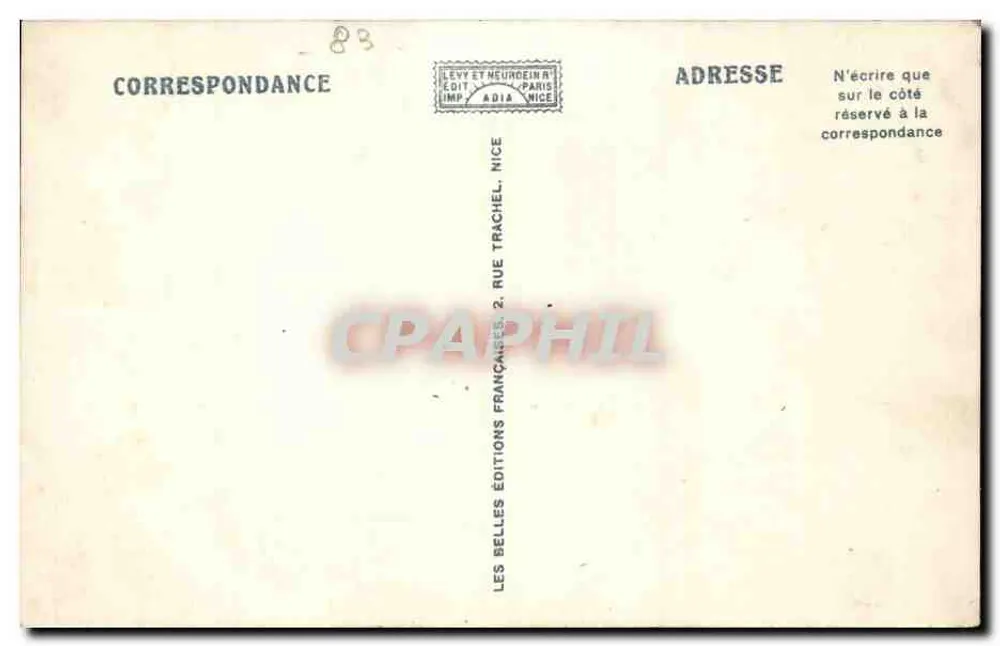 Toulon — Vista do Cais — ADIA, n° 12174 - Verso