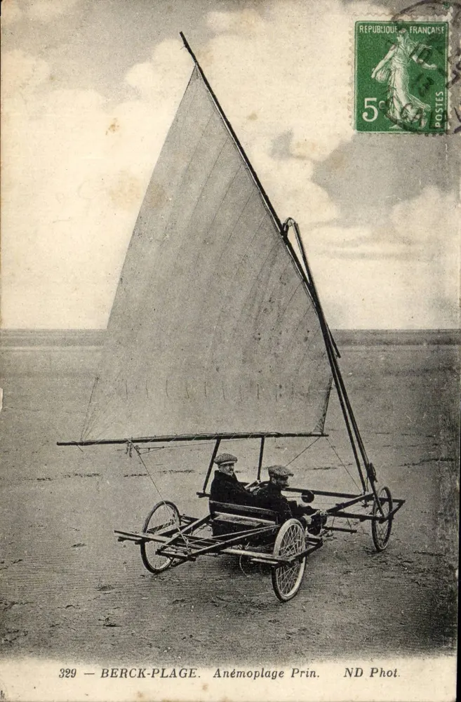 Berck-Plage — Anémomobile Prin — ND Phot. n°329 - Recto