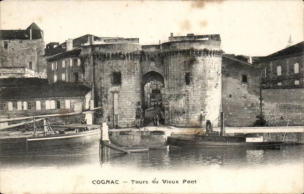 Cognac — Tours do Velho Ponte — Editor não identificado, número de série não visível - Frente
