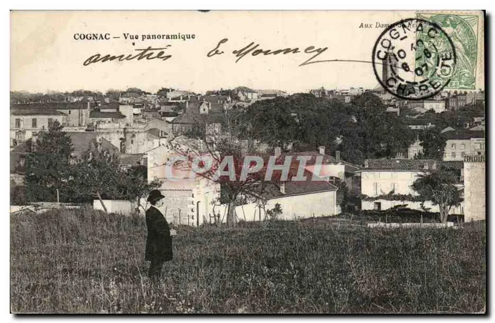 Cognac — Vista panorâmica — E. Yormey - Frente