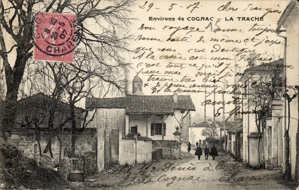 Acerca de COGNAC — LA TRACHE — editor não visível - Frente