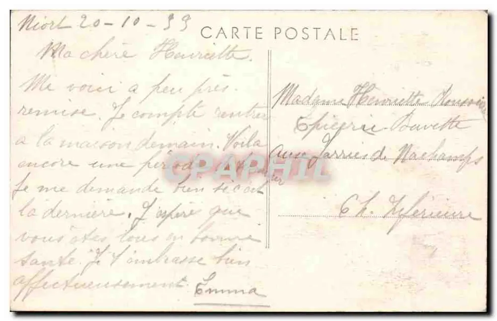 Niort (Deux-Sèvres) — Die Kirche Saint-André aus den Donjon-Gärten gesehen - Rückseite