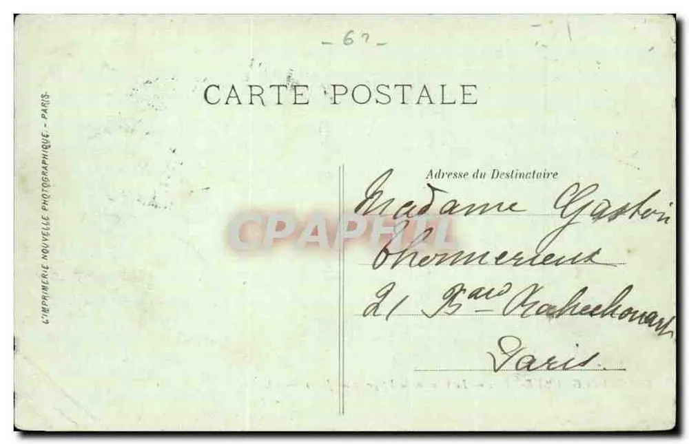 Boulogne-sur-Mer — Das Casino, der Strand und die Piers — L.L. - Rückseite
